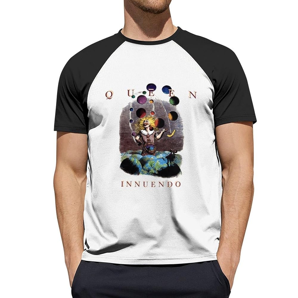 QUEEN INNUENDO ブラック Tシャツ QUEEN INNUENDO ブラック Tシャツ